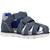 Sandale bébé synthétique fiodor Blanc 300+Bleu 860 11 - vertbaudet enfant 