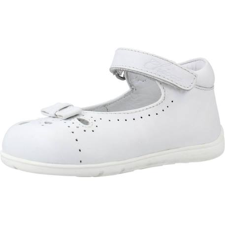 Derby bébé cuir gavy Blanc 300+Bleu 800 4 - vertbaudet enfant 