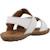 Sandale enfant cuir kenny Blanc 3 - vertbaudet enfant 