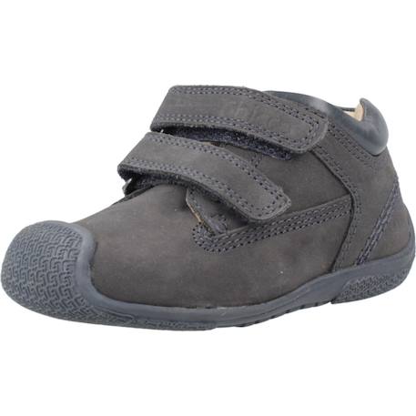 Botte bébé cuir gunar Bleu 800 4 - vertbaudet enfant 