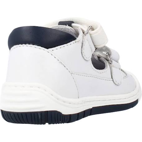 Sandale bébé cuir dario Blanc 300 3 - vertbaudet enfant 