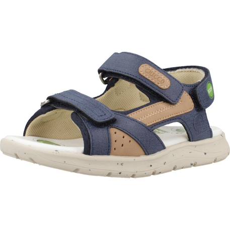 Sandale enfant synthétique cilian Bleu 800+Brun clair 400 4 - vertbaudet enfant 