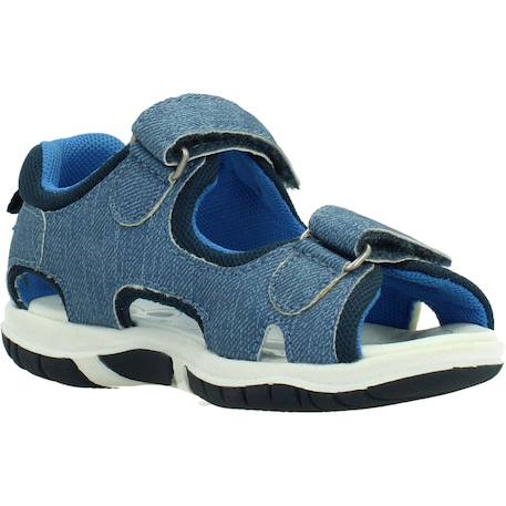 Sandale enfant synthétique forrest Bleu 800+Bleu 860 11 - vertbaudet enfant 