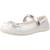 Derby enfant cuir claries Blanc 4 - vertbaudet enfant 