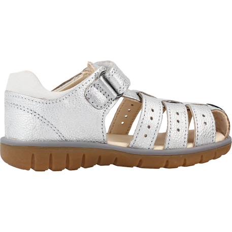 Sandale bébé cuir cuir roam bay t Argent silver 1 - vertbaudet enfant 