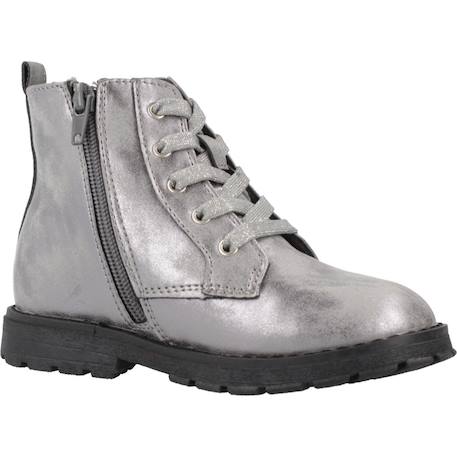 Botte bébé synthétique cibry Argent+Noir 5 - vertbaudet enfant 