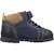 Botte bébé cuir gorix Bleu 800+Marron 460 1 - vertbaudet enfant 
