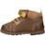 Botte bébé cuir gorix Bleu 800+Marron 460 8 - vertbaudet enfant 