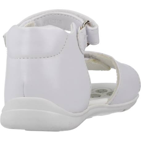 Sandale bébé synthétique genietta Blanc 300 3 - vertbaudet enfant 