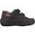 Derby bébé cuir geremy Bleu 800+Marron 440 1 - vertbaudet enfant 