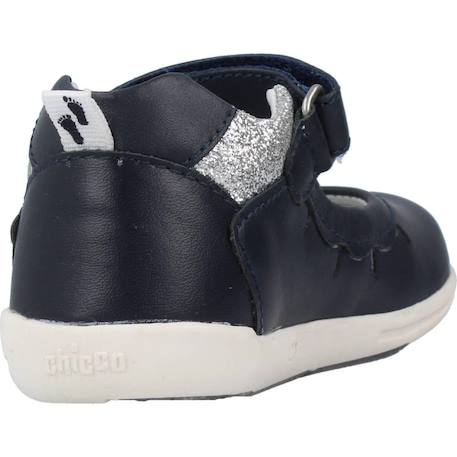Derby bébé cuir golinda Bleu 800 3 - vertbaudet enfant 
