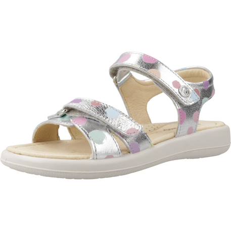 Sandale enfant cuir houdan Argenté 4 - vertbaudet enfant 