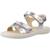 Sandale enfant cuir houdan Argenté 4 - vertbaudet enfant 