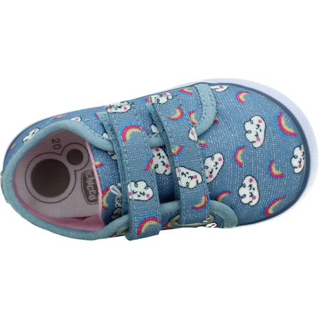 Basket bébé textile gabbiano Bleu 800+Bleu 880 12 - vertbaudet enfant 