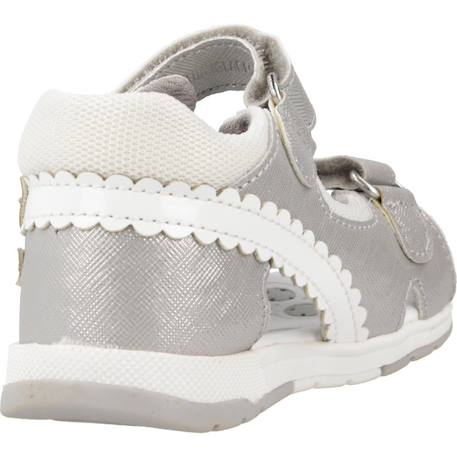 Sandales fille modèle greya Argent 020 3 - vertbaudet enfant 