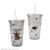 Gobelet tumbler démogorgon - stranger things Rouge 5 - vertbaudet enfant 