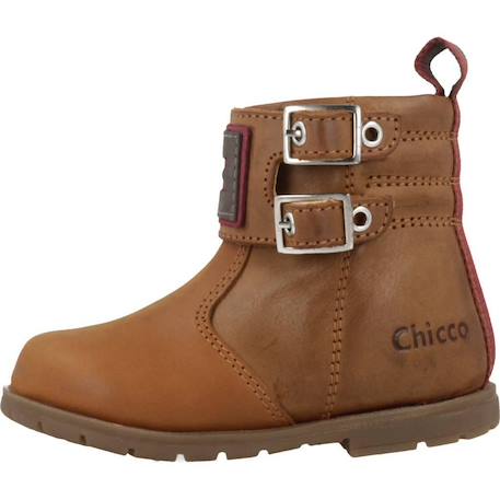 Botte bébé cuir ginko Marron 2 - vertbaudet enfant 