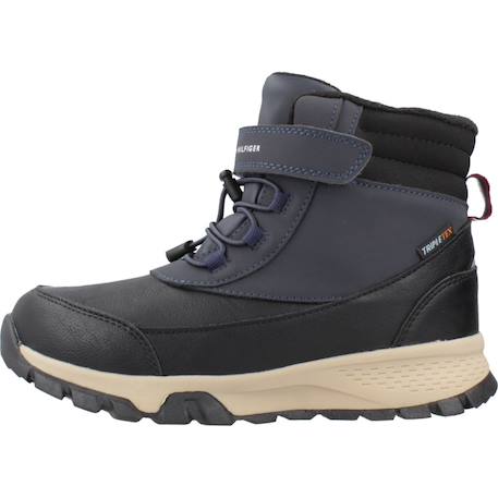 Bottes enfant garçon Bleu et noir 2 - vertbaudet enfant 
