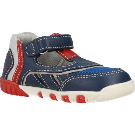 Sandale bébé cuir grado Bleu 800 5 - vertbaudet enfant 