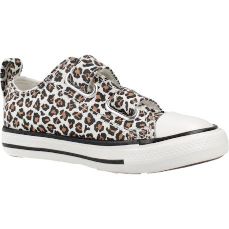 Basket fille à scratchs chuck taylor all star 2v ox Imprimé animalier 5 - vertbaudet enfant 