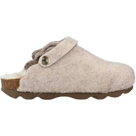 Chausson enfant textile s leya Beige 1 - vertbaudet enfant 