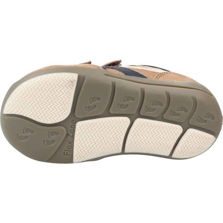 Derby bébé cuir Marron 590 6 - vertbaudet enfant 