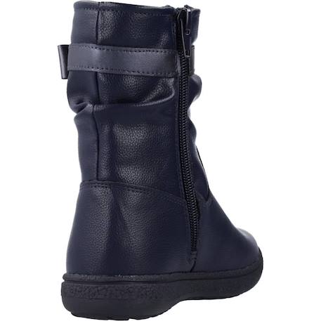 Botte enfant synthétique certa Bleu+Noir 3 - vertbaudet enfant 