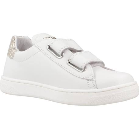 Basket enfant cuir inialos Blanc 5 - vertbaudet enfant 
