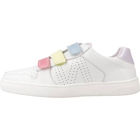 Basket enfant cuir Blanc 2 - vertbaudet enfant 