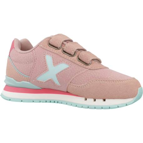 Basket enfant synthétique synthétique dash kid vco Rose 168 5 - vertbaudet enfant 