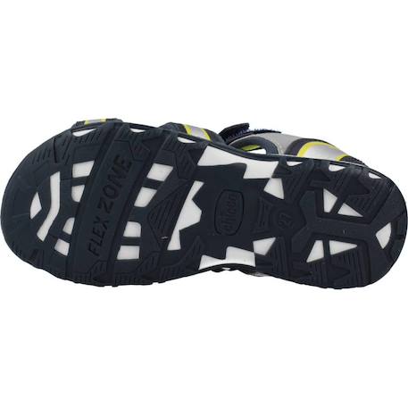 Sandale bébé synthétique campiello Bleu 800+Brun clair 400 6 - vertbaudet enfant 