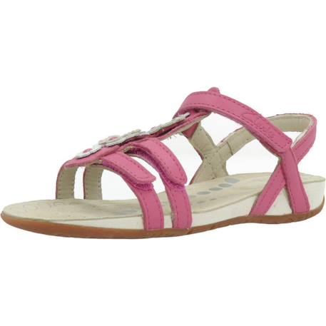 Sandale enfant cuir cuir rio dance inf Rose pink 4 - vertbaudet enfant 