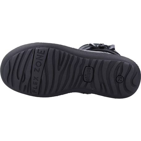 Botte enfant synthétique certa Bleu+Noir 12 - vertbaudet enfant 