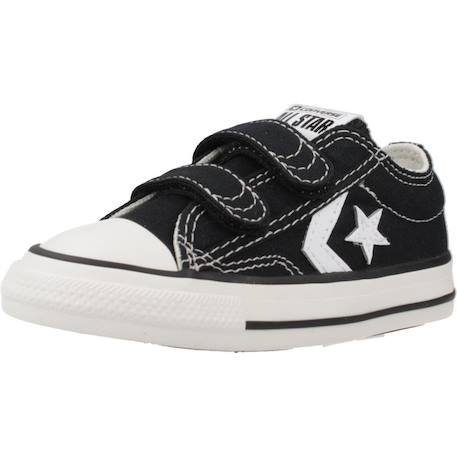 Baskets bébé garçon en textile Noir et blanc 4 - vertbaudet enfant 