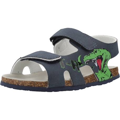 Sandale enfant synthétique francisco Bleu 800 4 - vertbaudet enfant 