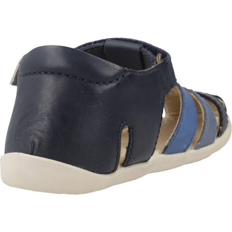 Sandale bébé cuir squisti de g Bleu 3 - vertbaudet enfant 