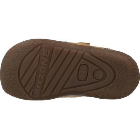 Botte bébé cuir gregorino Bleu 800+Brun clair 950+Marron 260 18 - vertbaudet enfant 