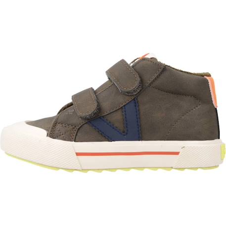Basket enfant synthétique enfant synthétique Vert kaki 2 - vertbaudet enfant 