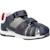 Sandale bébé synthétique Blanc+Bleu marine 11 - vertbaudet enfant 