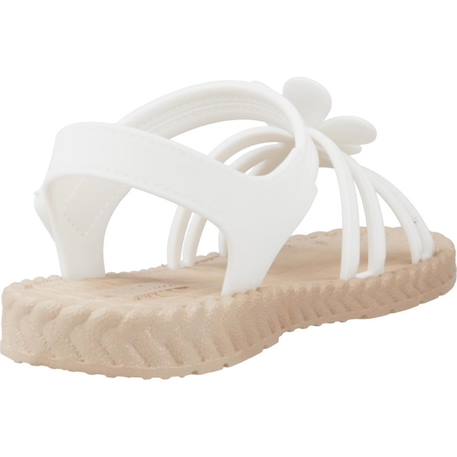 Sandale enfant caoutchouc cilena Blanc 300+Orange 450+Rose 100 3 - vertbaudet enfant 