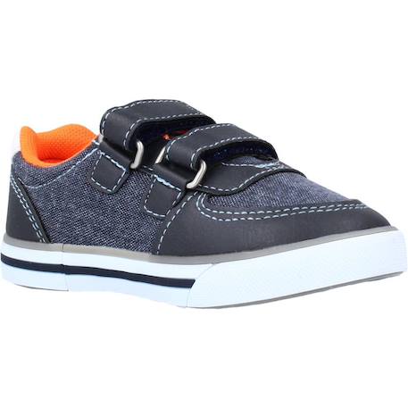 Basket bébé synthétique frederic Bleu 820+Noir 800 11 - vertbaudet enfant 