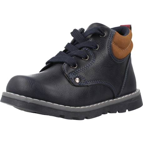 Botte bébé synthétique fadion Bleu 800+Brun clair 260 4 - vertbaudet enfant 