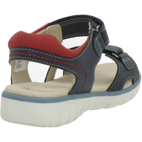 Sandale enfant cuir cuir roam surf k Bleu navy 3 - vertbaudet enfant 