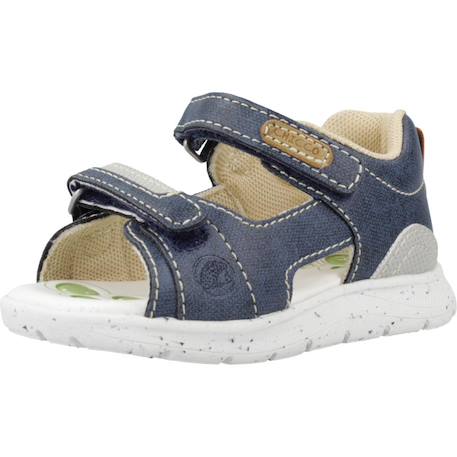 Sandale bébé synthétique golden Beige 360+Bleu 800 10 - vertbaudet enfant 