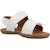Sandale enfant cuir kenny Blanc 5 - vertbaudet enfant 