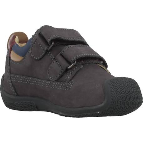 Derby bébé cuir geremy Bleu 800+Marron 440 5 - vertbaudet enfant 