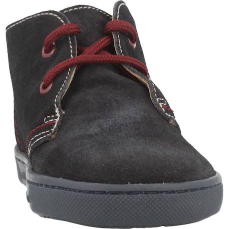 Botte bébé cuir cobin Bleu 800 6 - vertbaudet enfant 