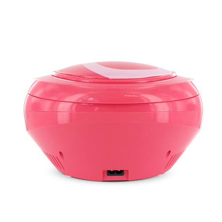 Lecteur cd enfant avec port usb et entrée audio, sortie casque - piles ou secteur Rose+Vert 6 - vertbaudet enfant 