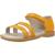 Sandale bébé cuir cloanne Bleu 650+Orange 260 10 - vertbaudet enfant 