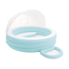 Jouet-Jeux de plein air-Petite piscine pastelle avec ombrelle